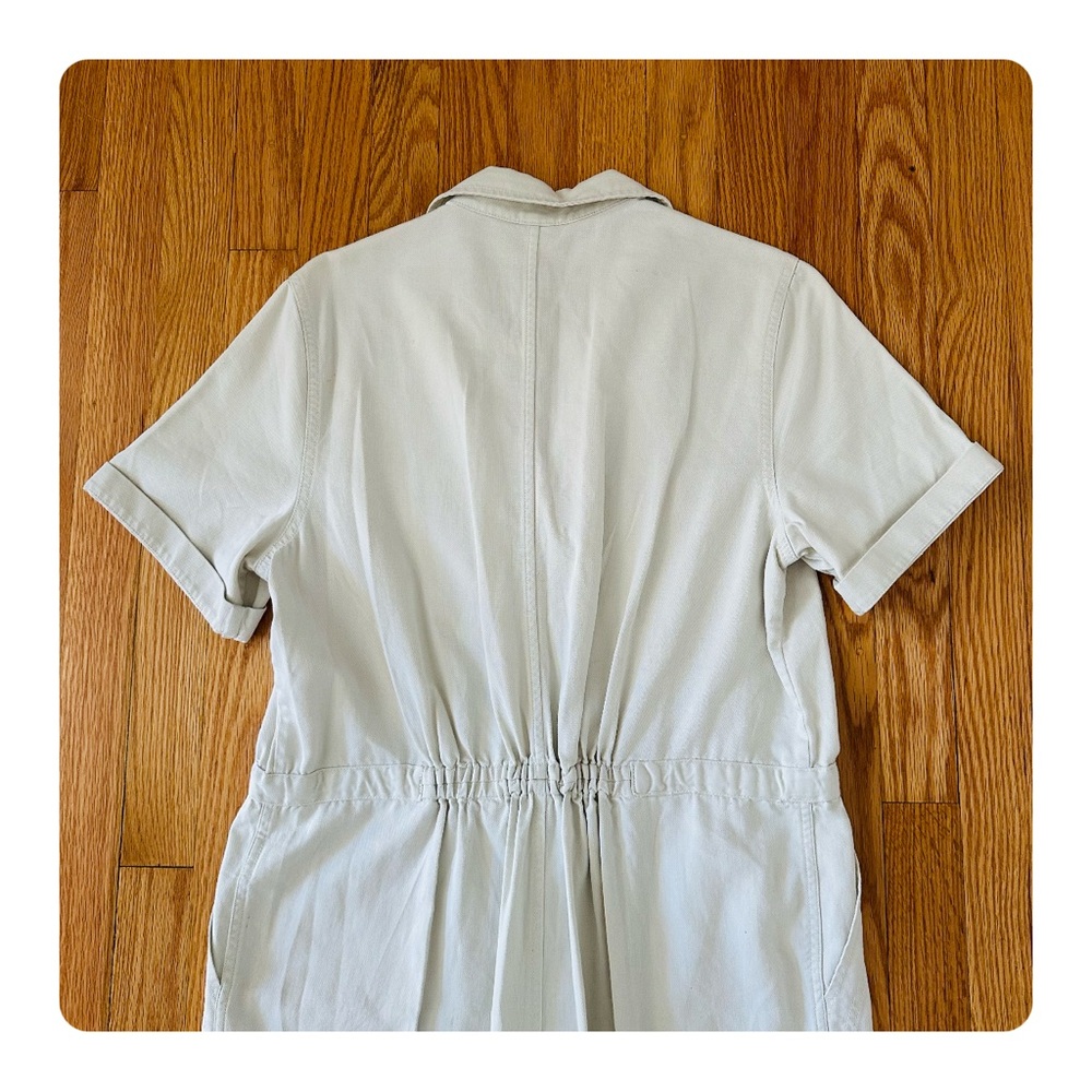 ★ Gap Utility Jumpsuit - Color Off white/ Grey Stone ★ - Picture 15 of 17